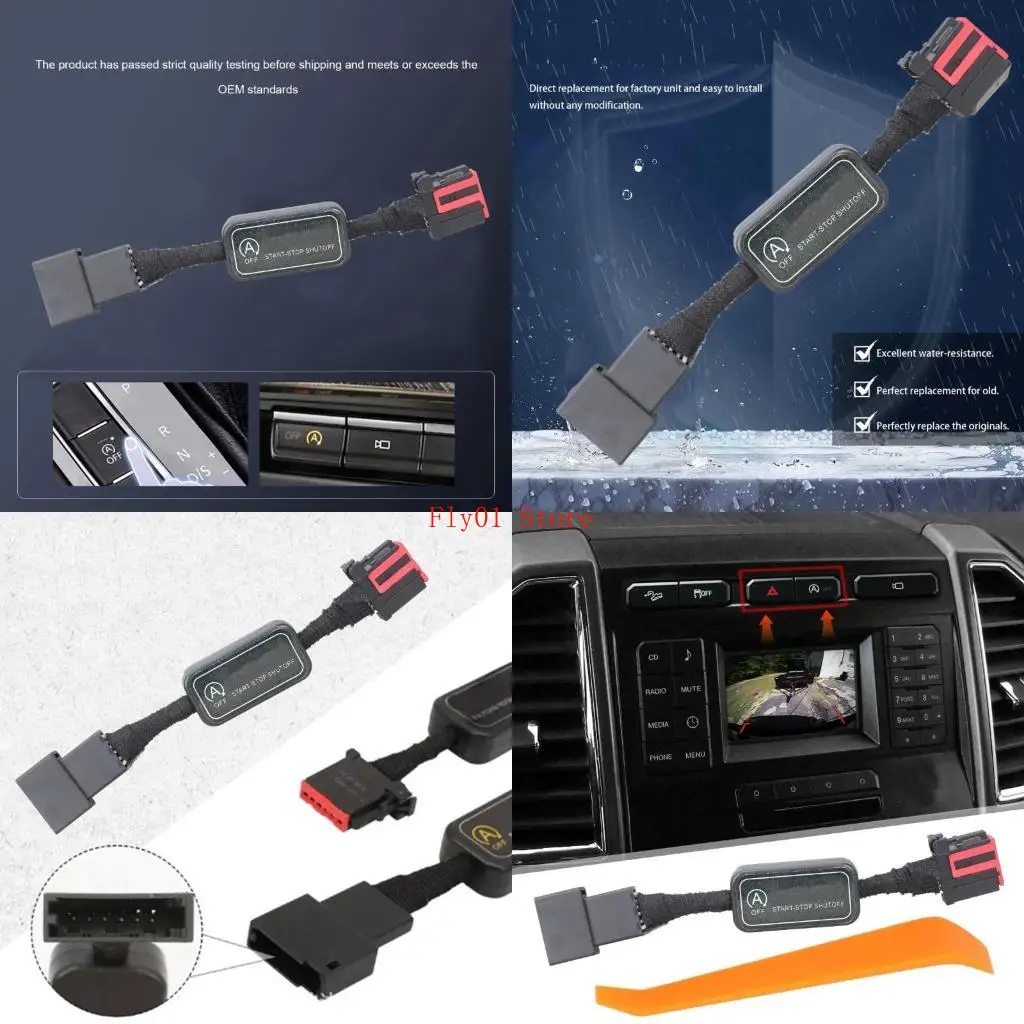 Plugs & Play Auto Engine Start Stop Canceller Eliminators Technology Deactivator