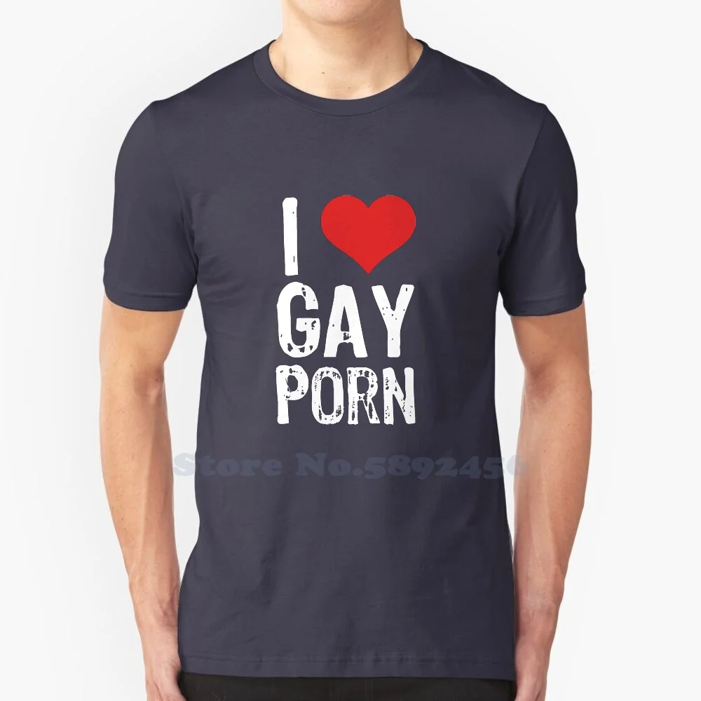 I Love Gay 100% Pure Cotton T-Shirt Gay Xhamster Peter North Monique Alexander Love Kiara Lord Sex Tape Xvideos Pamela Anderson