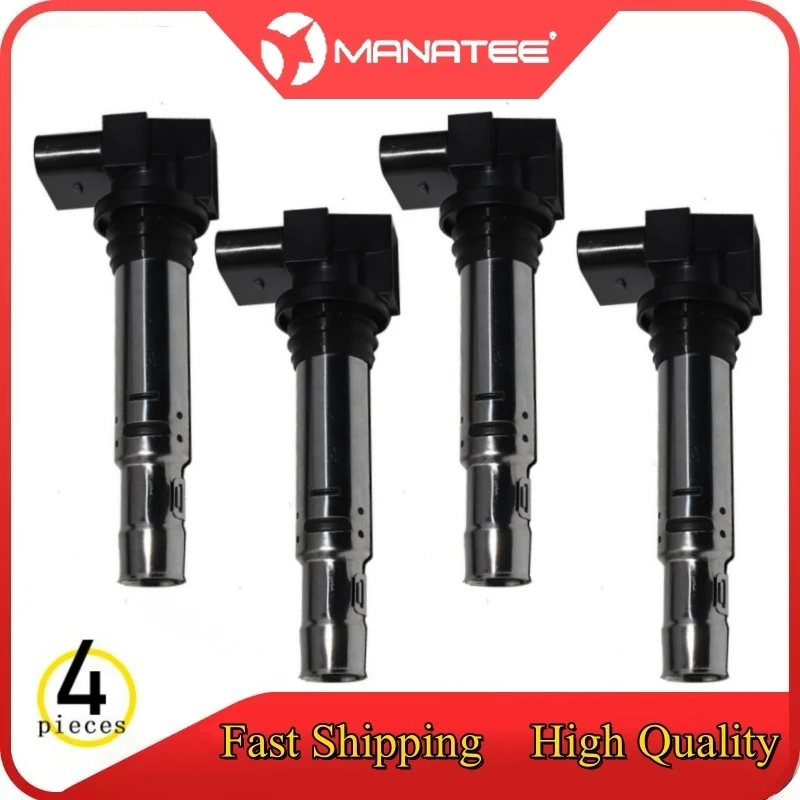 

4PCS Auto Ignition Coil For VW POLO 2002-2012 TOURAN 2003 For SKODA FABIA I 1999-2008 OCTAVIA II 2004-2013 036905100A 036905100B