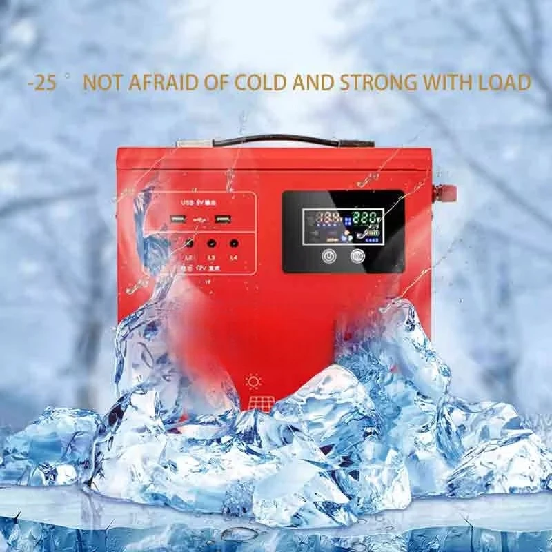 Portable Inverter Power System 300w-8000w Range Solar Panels Rechargeable Lithium Batteries Solar Home Batteries