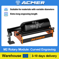 ACMER M2 Rotary Roller Y-axis 4-Level Diameter Adjustment Extra Length Universal Engraving Module for Engraving Curved Object