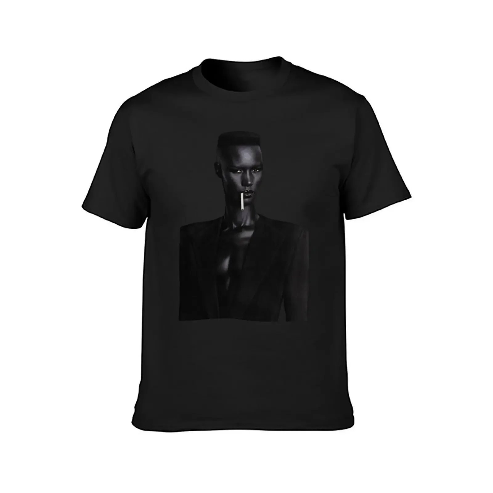 Grace jones T-Shirt vintage clothes oversized t shirt quick drying compression shirt men