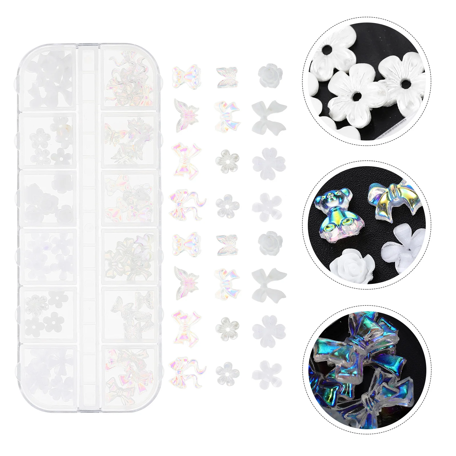 

Decals Nail Accessories Rhinestones for Nails Manicure Decorations Supplies Charm Girl