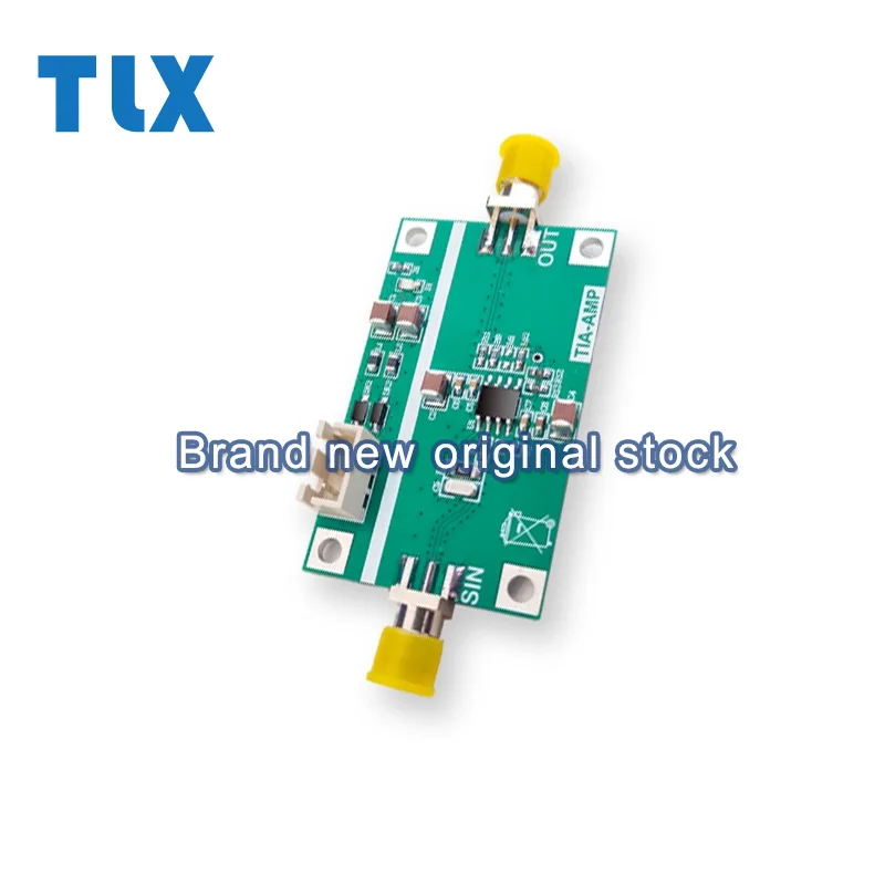 AD8066 transimpedance amplifier microcurrent conversion module photodiode IV current to voltage