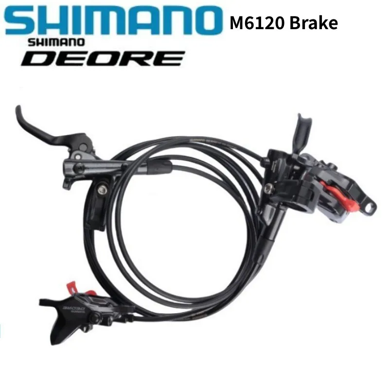 SHIMANO Deore M6120 Hydraulic Disc Brake Set D03S Brake Left Front Right Rear 850/1550mm For Mountain Bike Bicycle Accessories