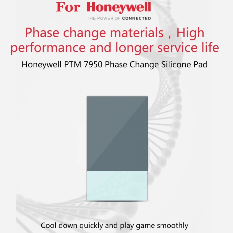 For Honeywell PTM7950 CPU Thermal Conductive Paste Pad Patch 8.5W/mK Thermal Pad Replacement Lightweight for Laptop GPU CPU