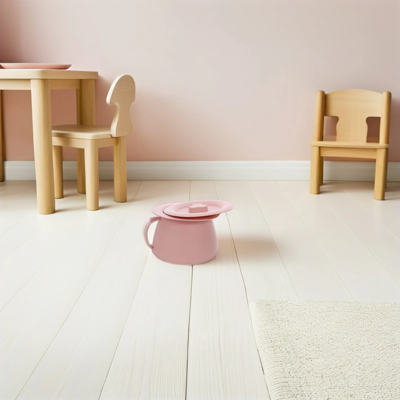 1.5L المحمولة قعادة دلو وعاء الغرفة مع غطاء لكبار السن الاطفال السرير استخدام زجاجة مبولة السفر التخييم المرحاض للأطفال الصغار