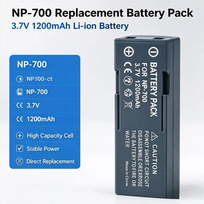 NP‑700 Replacement Camera Battery for Minolta DG‑X50‑K DG‑X50‑R DG‑X50‑S X30 X50 X60 Digital Camera in Stock Fast Shipping