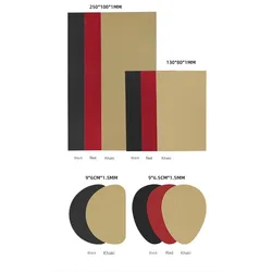 Rubber Shoe Soles Outsole Repair Patches Pure Color Shoes Anti Slip Wearable Pads Men Women Replaceable Soles Non-Slip Sticker