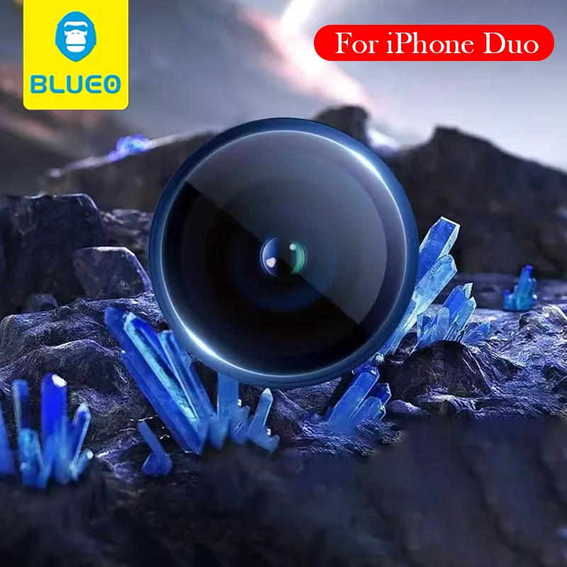 Blueo Camera Protection For iPhone Duo Lens Protective Glass for iPhone DUO Sapphire Glass