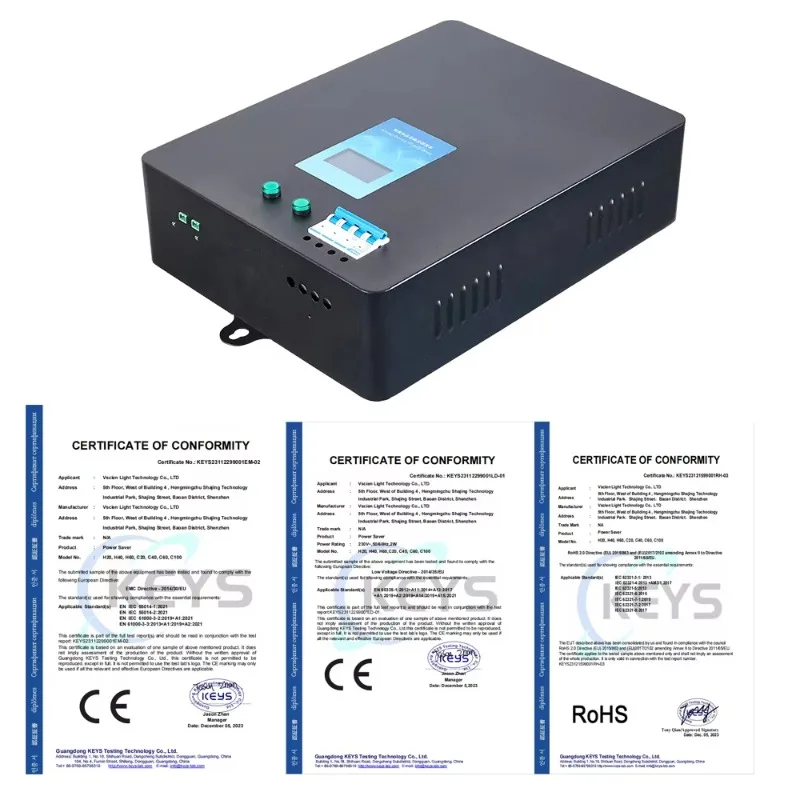 Reactive Energy Compensation Equipment 380v 3 Phase Voltage Stabilizer Power Saver Energy Electricity