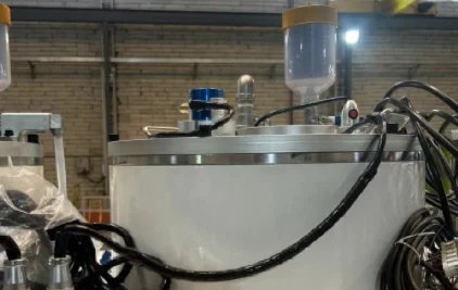 High Temperature Capacitive Liquid Level Sensor up to 200°C G1 Thread 4-20mA for Hot Oil Boiler Tank Monitoring