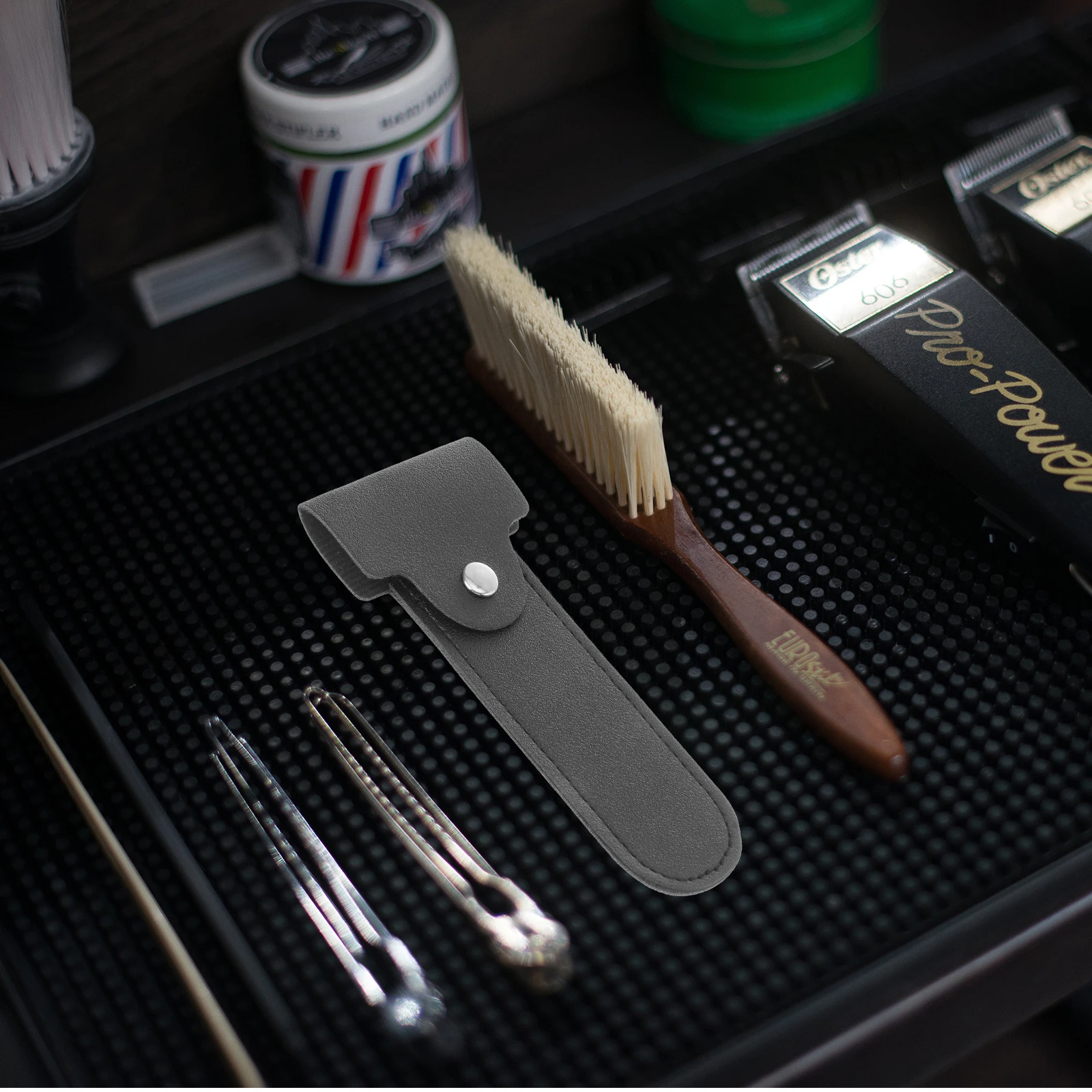 

Manual Safety Razor Case PU Shaver Travel Bag Protective Cover Portable Carrying Storage Accessories Men Grooming Supplies