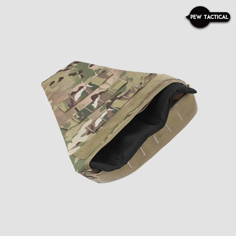 PEW TACTICAL Camo LAP Panel Tactical Groin Protection Lower Abdomen Platform Pouch Molle LAP Groin Bag (Including Lining) UA83