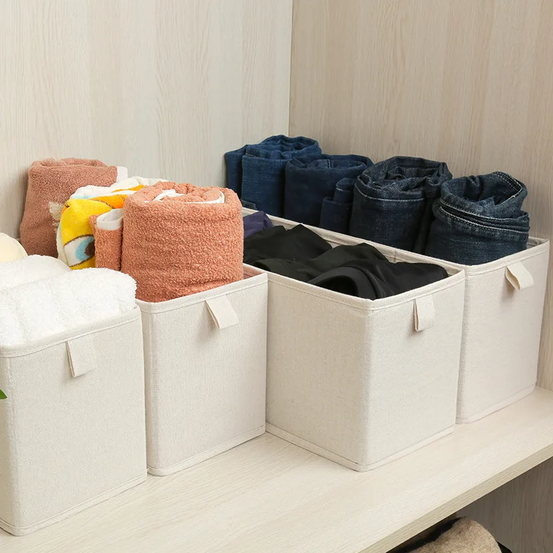 صندوق تخزين الملابس الداخلية، جوارب قابلة للطي، حمالة صدر، حاوية تخزين أشتات الملابس لتنظيم المنزل المحمول المتين والموفر للمساحة