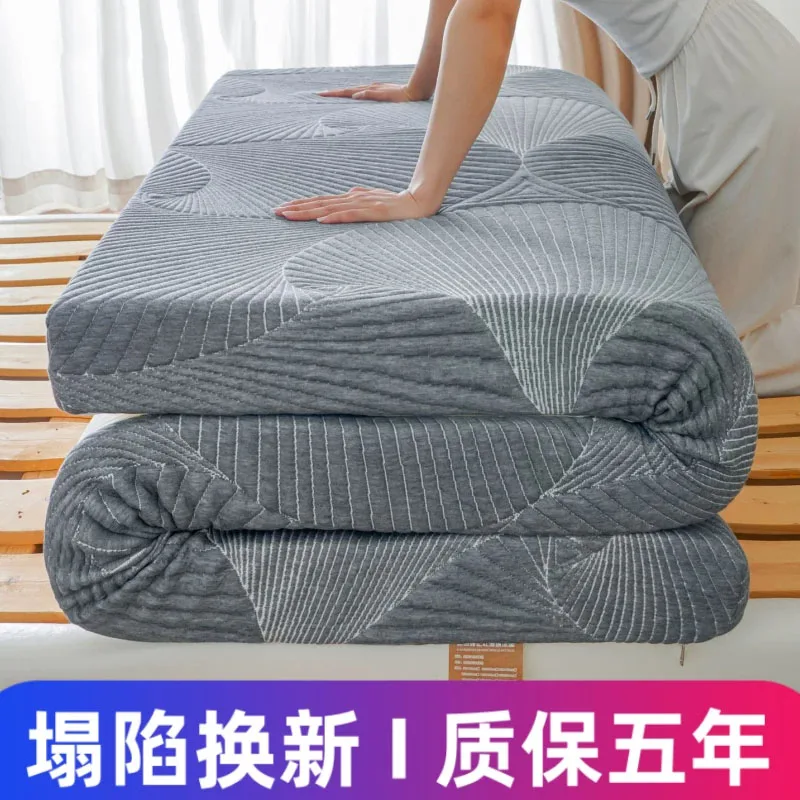 Customizable Size High-Density Memory Foam Mattress Tatami Soft Pad Bolster Thickened Hard Rebound Household Furniture Mat