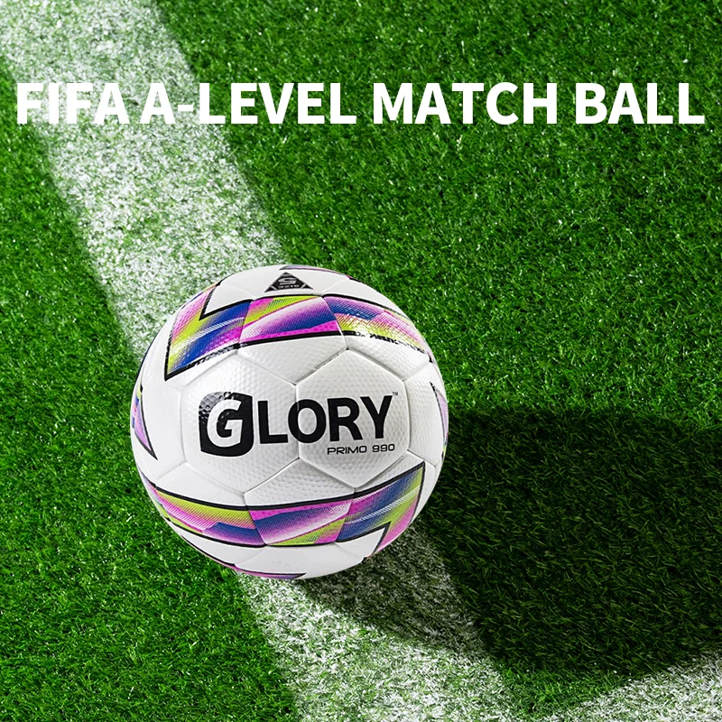 Glory 990 FIFA Football Certification Hot bonded Football Adult Wear Resistant High elasticity Match Training Grade Football