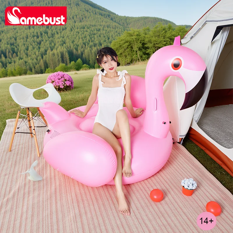 Camebust aufblasbares schwimmendes Schwimmbad schwimmt Flamingo Rider Animal Lounge für Party-Dekoration