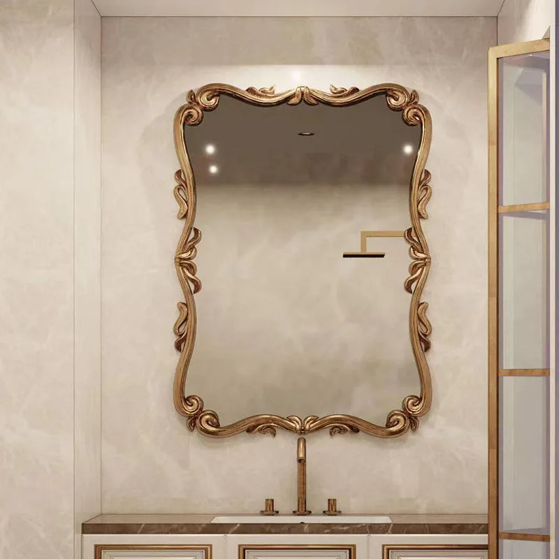 Bathroom Luxury Mirror Wall Light Modern Living Room Vanity Girls Men Bedroom Funky Mirror Hanging Espelhos Home Decorations