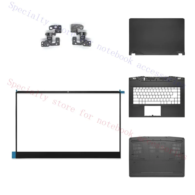 Shell GP66 MS-1541 1542 1543 series laptops, LCD screen top cover, screen bezel, palm rest,bottom case,hinged keyboard