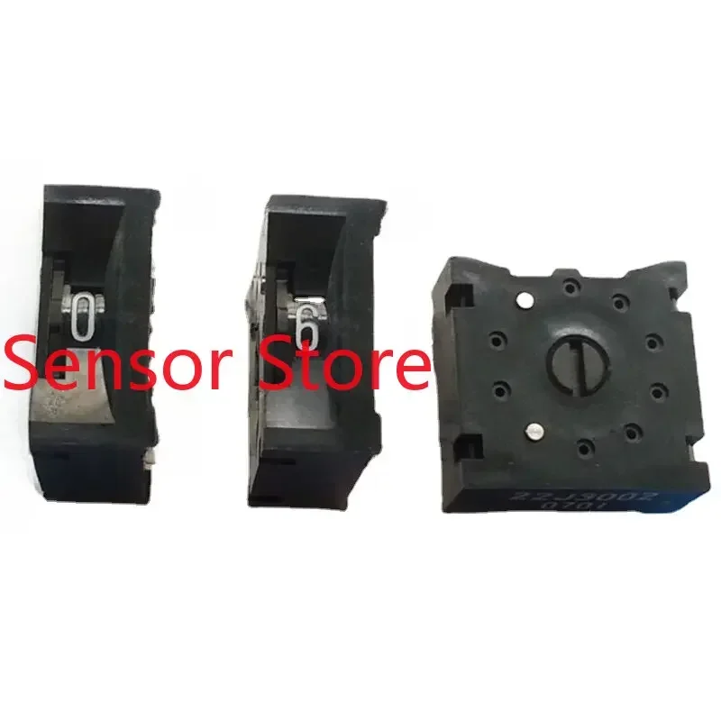 

10PCS 22J3002G06 Small Dial Code Coding Switch 0-7 Digit Digital Adjustment 8 Pins