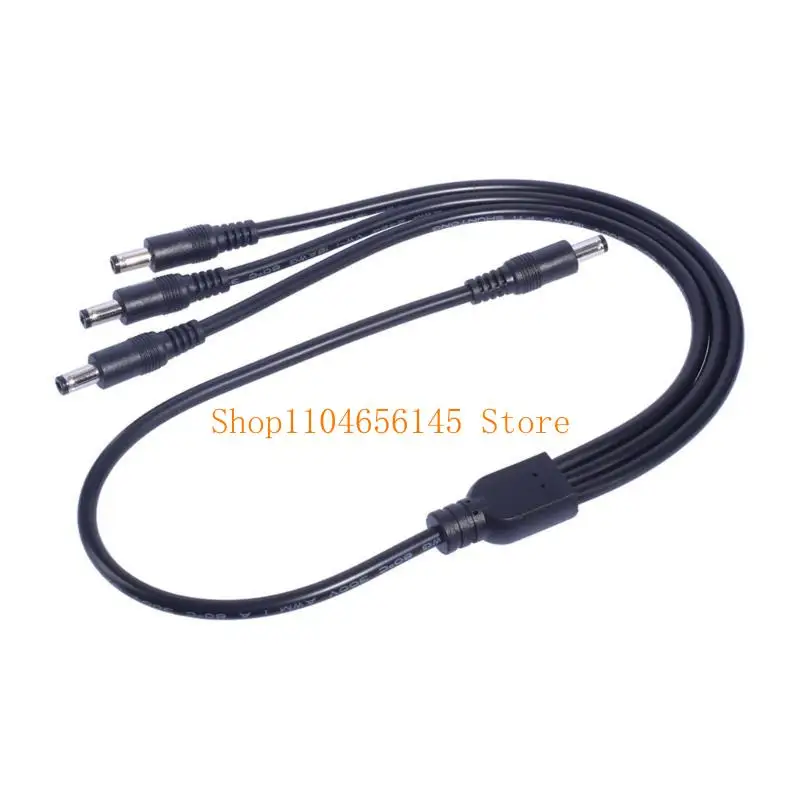 5asd DC5521 Splitter Cable DC5.5mmx2.1mm Connectors Wire for LED Light Bar Speaker
