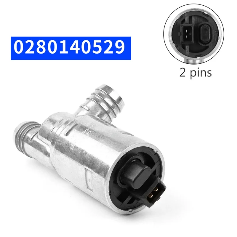 Motor de válvula de aire de velocidad de ralentí de coche 0280140529 13411727797 para BMW E36 E34 M40 316I 318I 518I 1989-1995 válvula de Control de ralentí