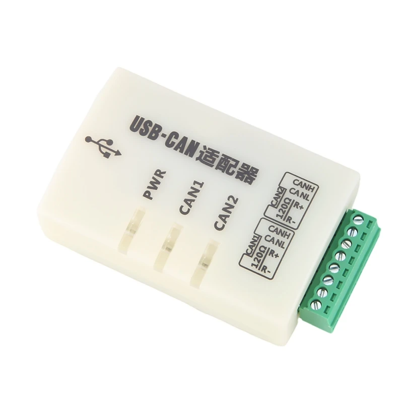 SCLS CAN Bus Analizador CAN Openj1939 USBCAN-2A Adaptador USB a CAN Doble Camino Compatible con ZLG