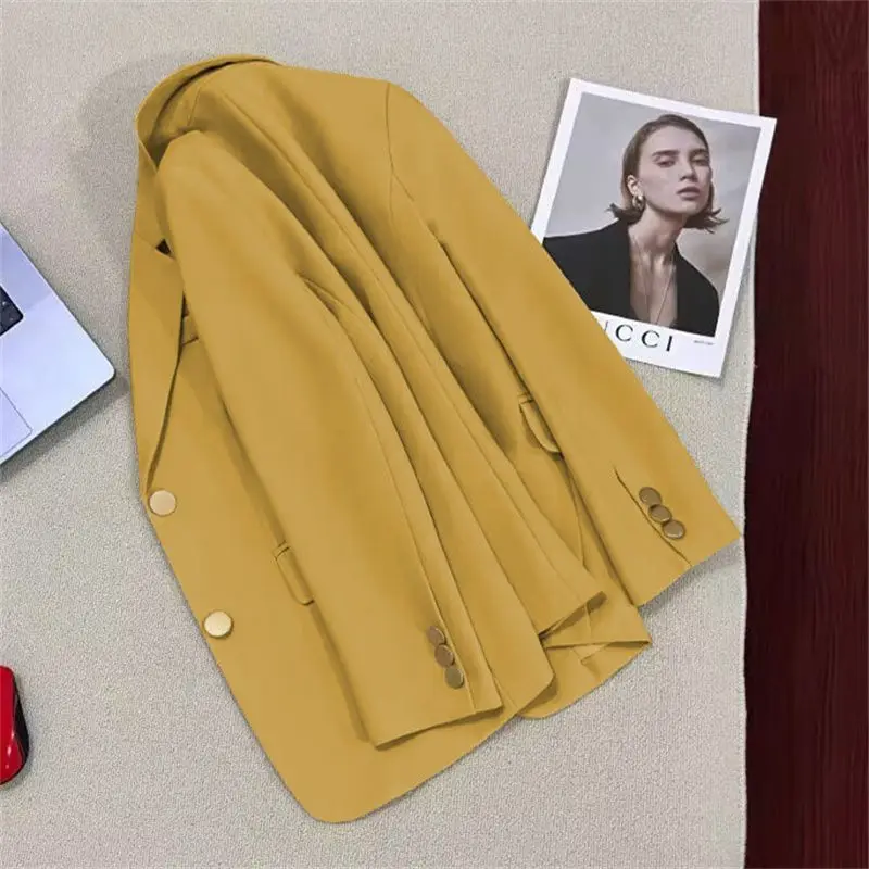 Modna Wiosna Jesień Nowa Mała Marynarka Damska Sexy Casual High Street Styl Garnitur Koreańska Wersja Top Modny Wygodny Płaszcz