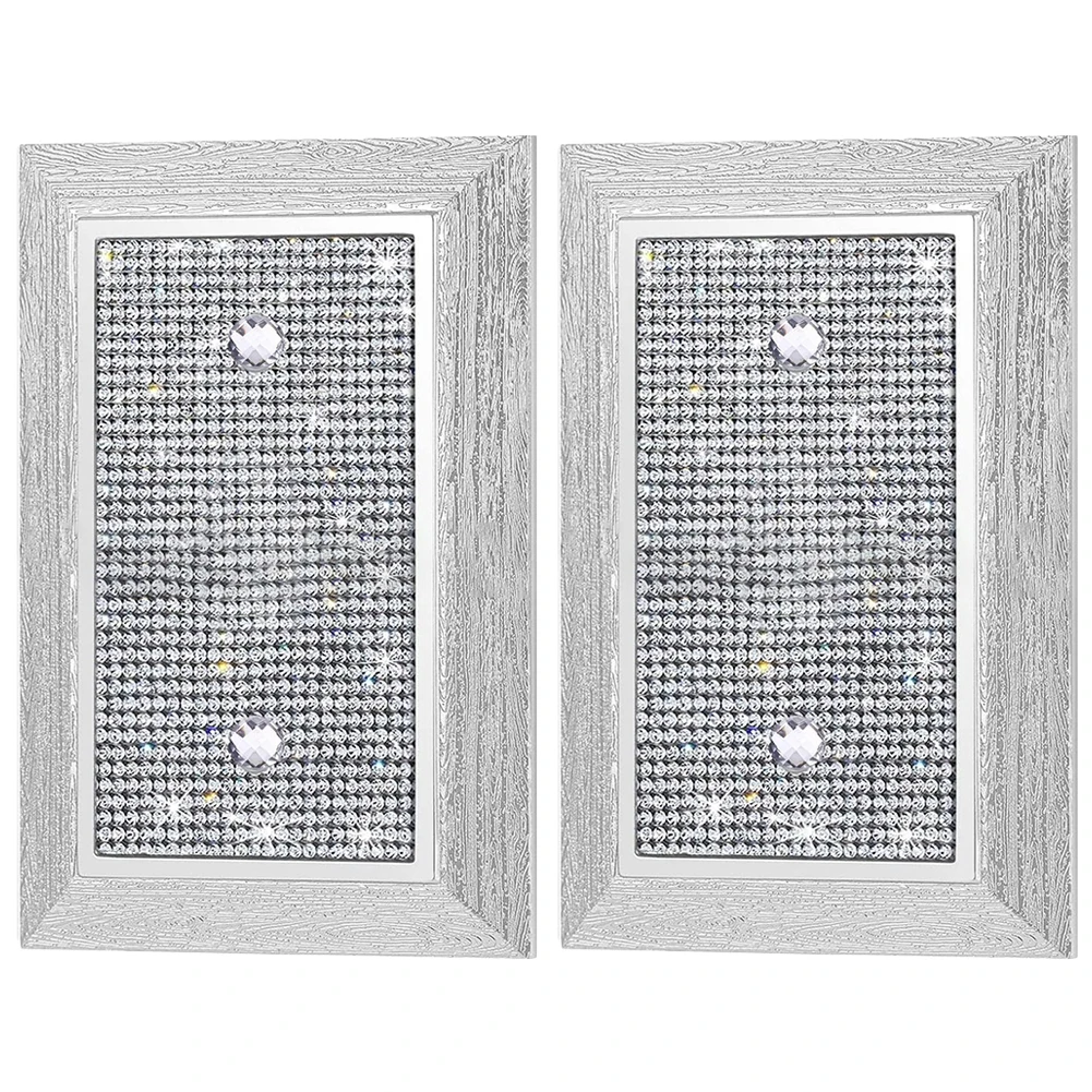 Switch Decoration Wall Plate Cover Switch Panel Any Room Office Switch Covers Easy Installation Eye-catching Effect