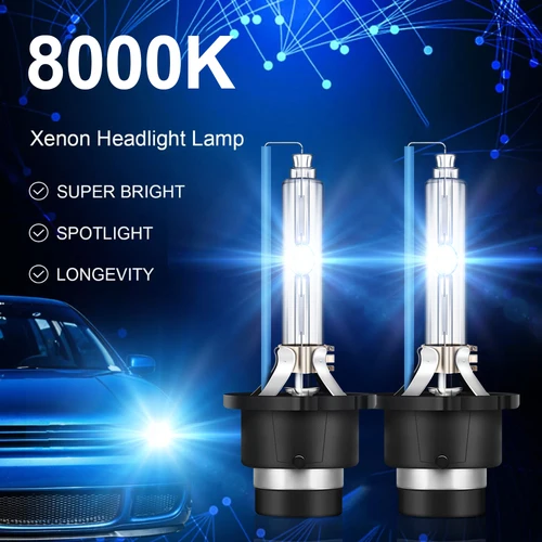 D1S D2S D3S D4S bombillas de xenón para faros delanteros de coche 35W 30000LM bombillas HID 4300K 6000K 8000K 10000K lámpara de xenón para coches 2 uds