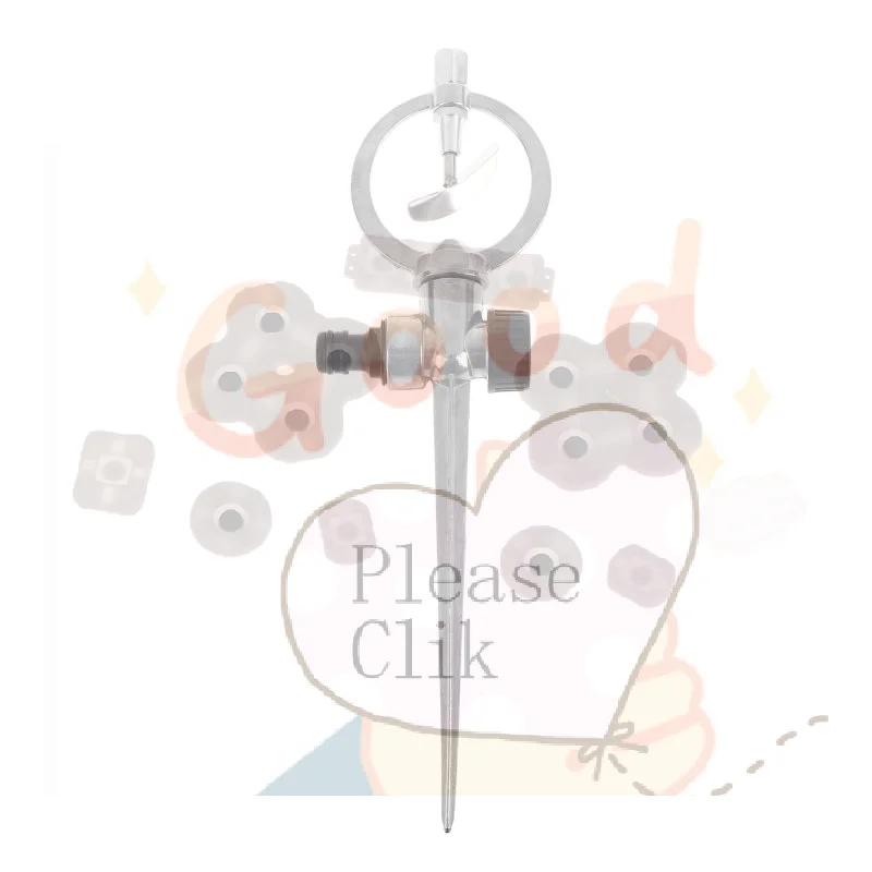 1/2'' Aluminum Alloy Butterfly Head Irrigation Sprinkler 360° Rotary Garden Lawn Field Landscape Agricultural Greenhouse Nozzle