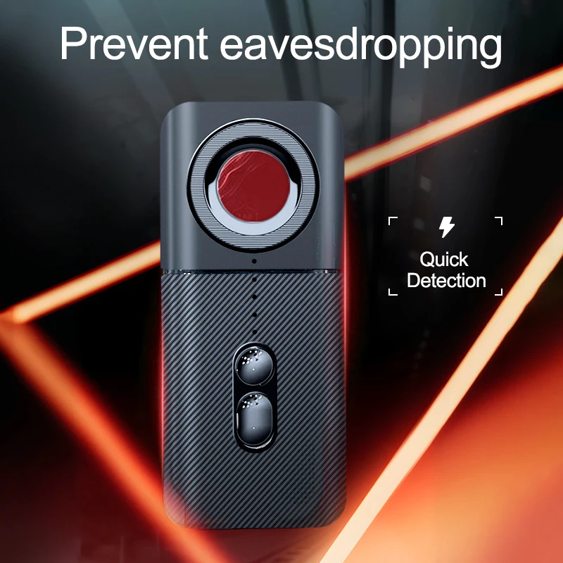 T3 Smart Detector, Universal Anti-spy Device with Night Vision, LED Display, GPS Tracking, Anti-aiming, Camera Detection, USB Rechargeable Lithium Polymer Battery, Suitable for Wireless Cameras And Hidden GSM Devices view 5