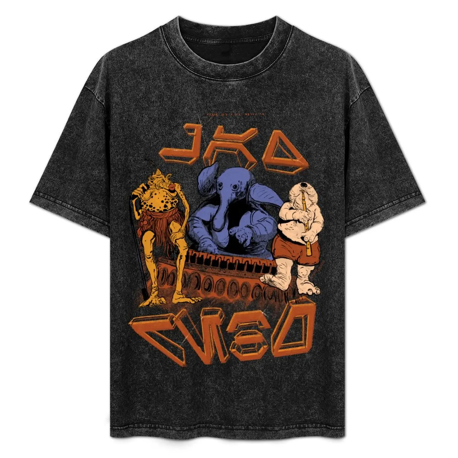 Camiseta Max Rebo Band, camiseta de manga corta de verano de talla grande