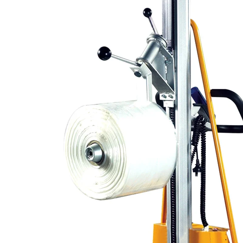 Roll-Fed Hand Truck, Electric Roll-Fed Lift Truck with Rotator, Light-Duty Stacker, Light-Duty Electric Roll-Fed Tru(Customized)