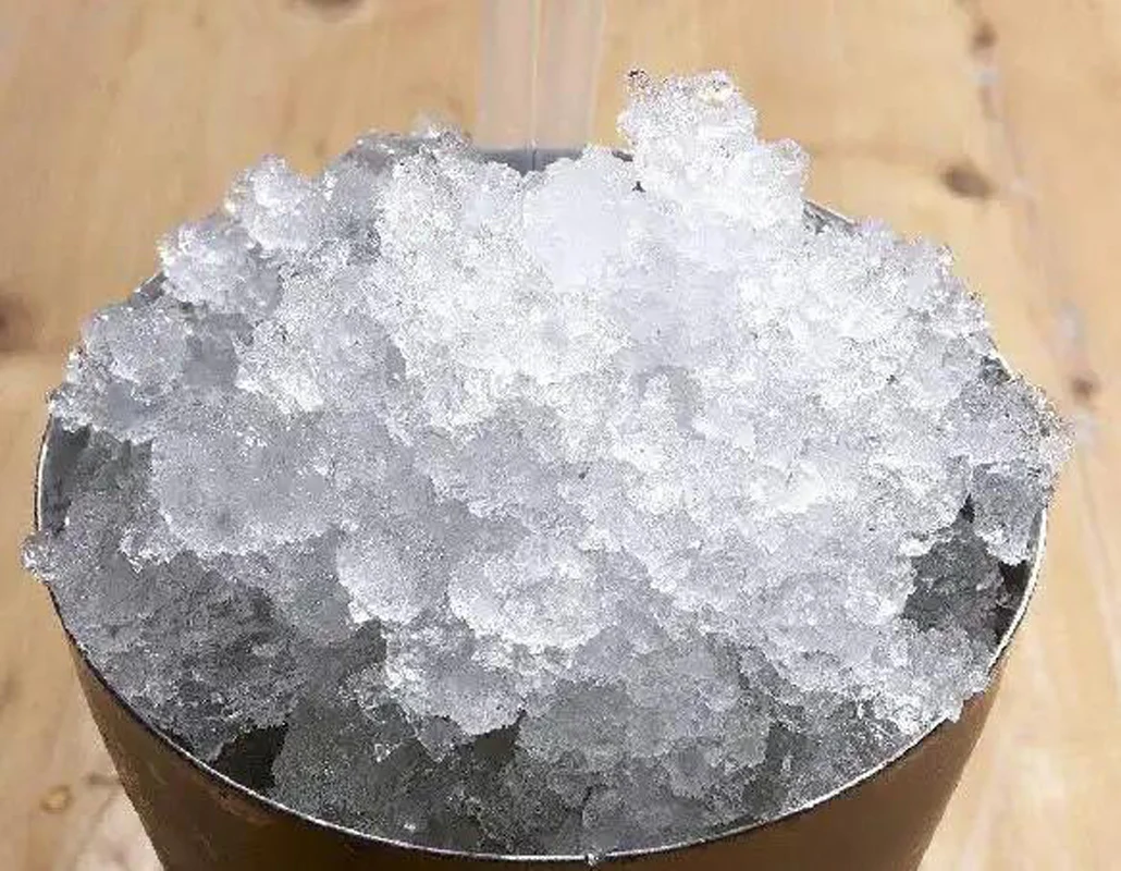 

Snowflake Ice Machine Commercial Ice Making Crushing Hot Pot Restaurant Salmon Ice Tray Seafood Ice Crushing MachIine