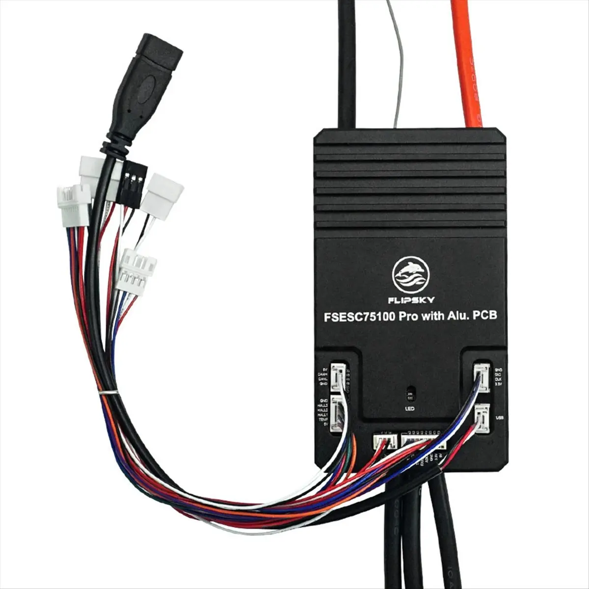 Special Offer- 75100 Pro Speed Controller with Aluminum PCB Based on for Electric Skateboard / Scooter / Ebike Speed Controller