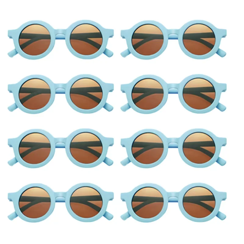 16-100 stuks feestzonnebril bulk feestartikelen verjaardag ronde frame zonnebril buitenbrillen voor zomer strand zwembad feestcadeau