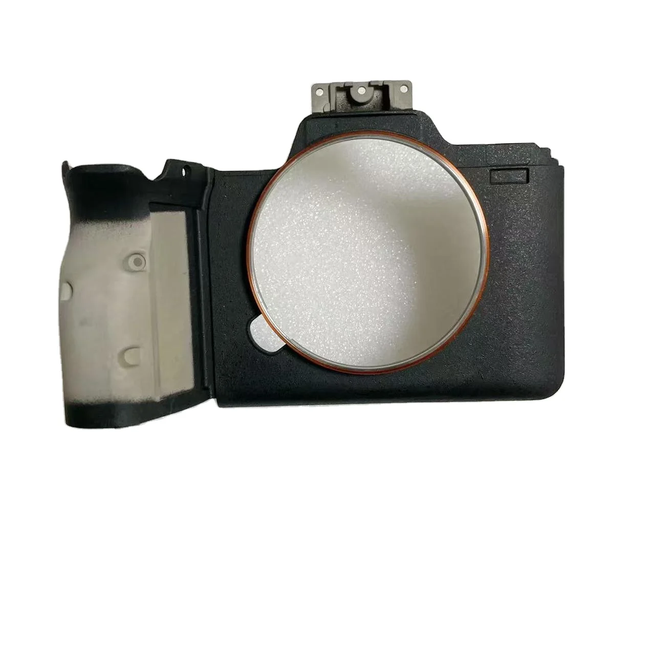 

New Original Front Cover Without Hands Rubber For Sony ILCE-7M4 A7M4 Repair Part