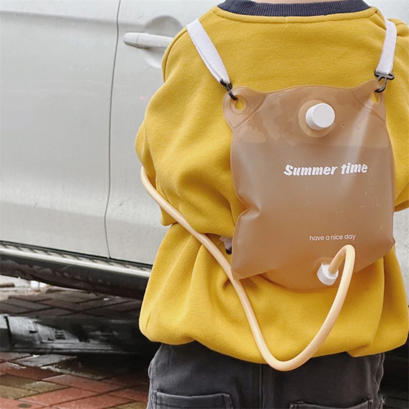 Pistola de agua con mochila para niños, juguete de tiro largo, gran capacidad, Soakers, fiesta de verano, juegos al aire libre, regalo para niños