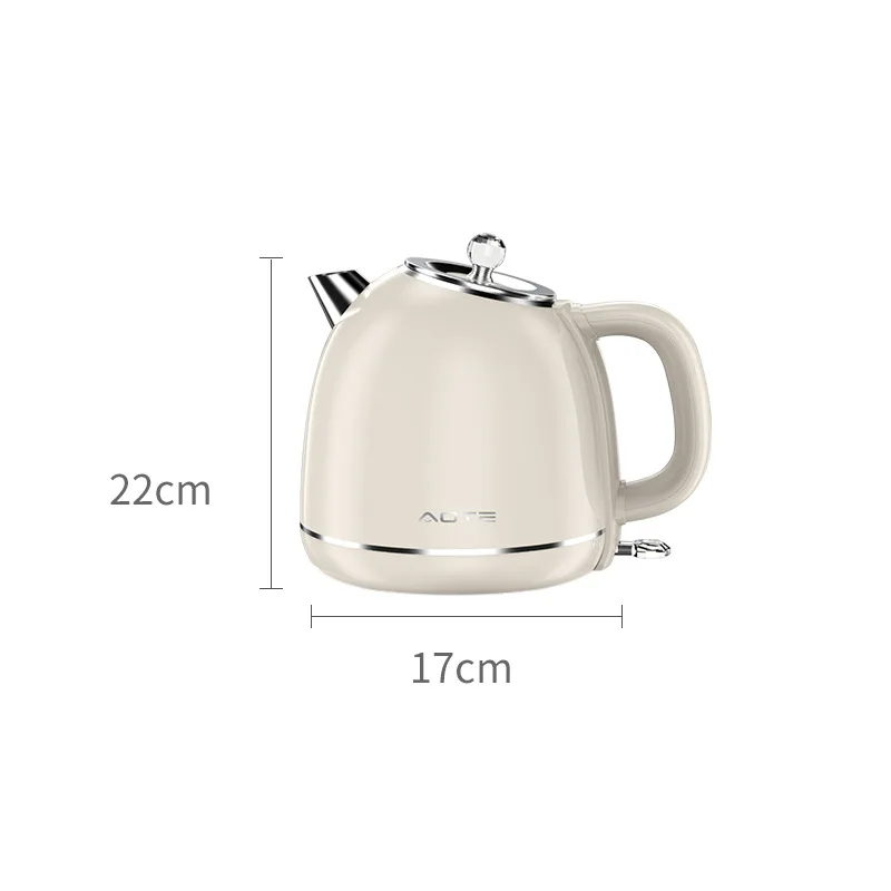 

Double-Layer Stainless Steel Electric Kettle 304 Inner Tank Quick Heating with Automatic Power-Off Feature for Household Use