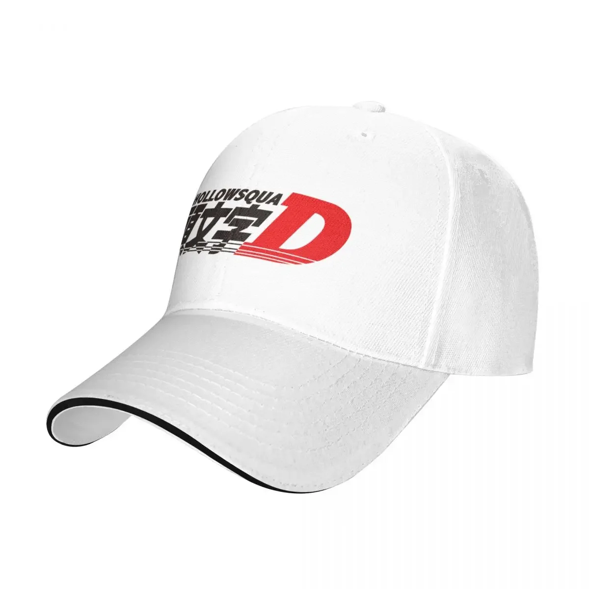 HOLLOW SQUAD X INITIAL D Cap Baseball Cap Cap hat Beach outing beach hat Golf wear men Women's