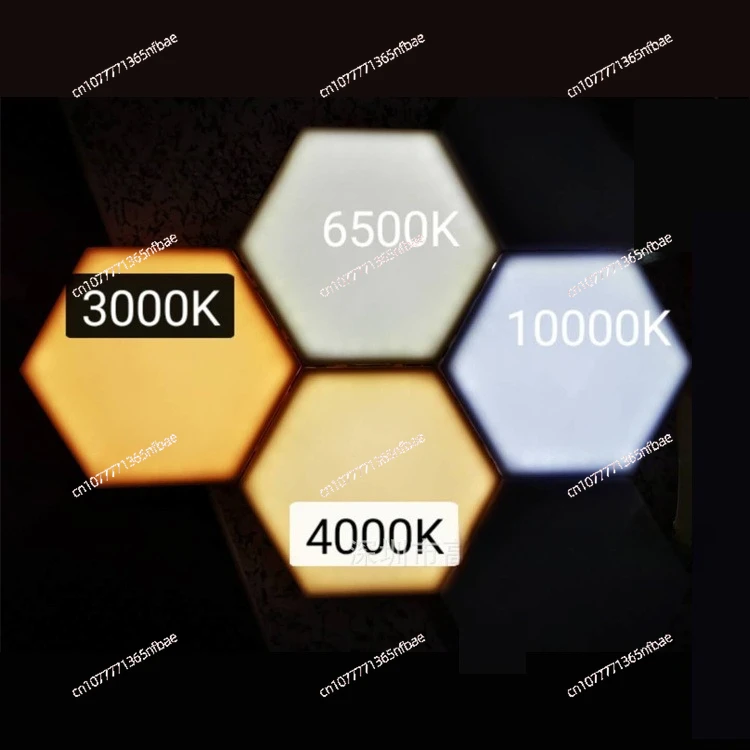 Touch‑Sensor Honeycomb Wall Light – Creative Quantum LED Lamp with Touch Control for Home Decoration