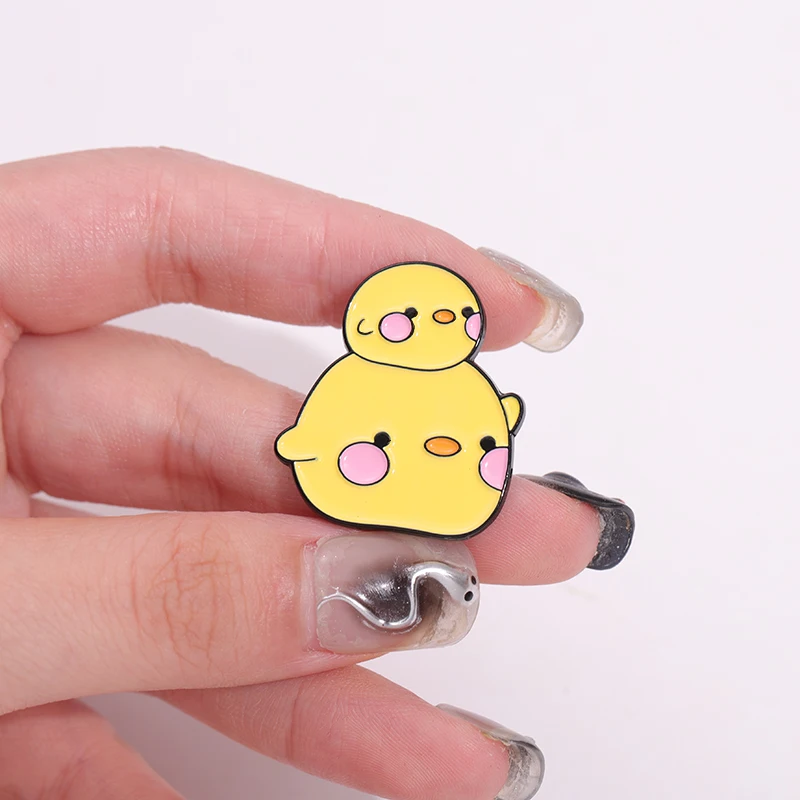 Fun Yellow Duck Collection Enamel Pins Duck You Western Cowboy Hat Brooches Lapel Badges Wholesale Jewelry Gifts For Kid Friends