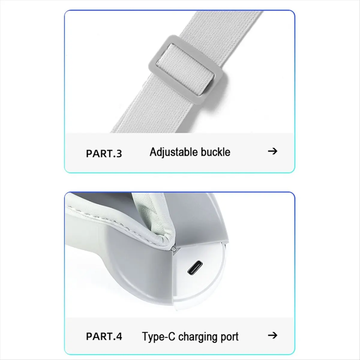 [Vend for]Multifunctional Eye Massager Fatigue-Relieving Massaging Eye Mask Vibrating Eye Protector Smart Hot Compress Massager