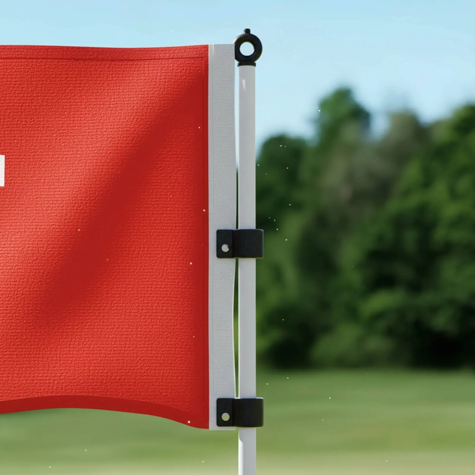 

Putting Green Flag Pole High Visibility Putting Flagstick Set for Backyard