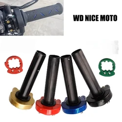 For KTM For Yamaha  22mm Universal Motorcycle For ATV Large Twist Oil For Domino Handlebar Throttle Handlebar Double