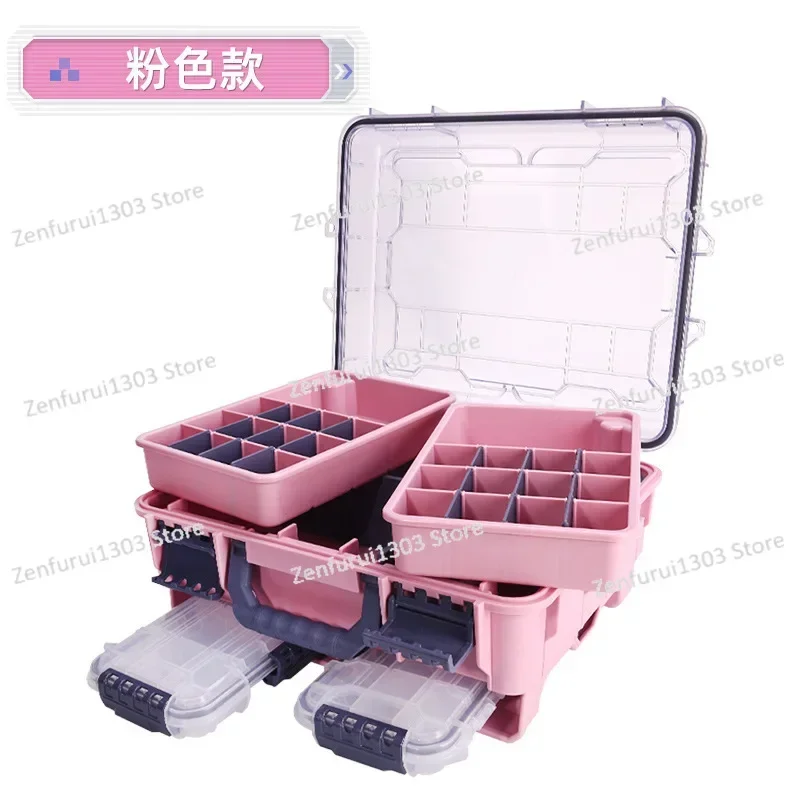 XD-110 fishing box storage portable ABS + PP storage box toolbox 2.4KG  storage box