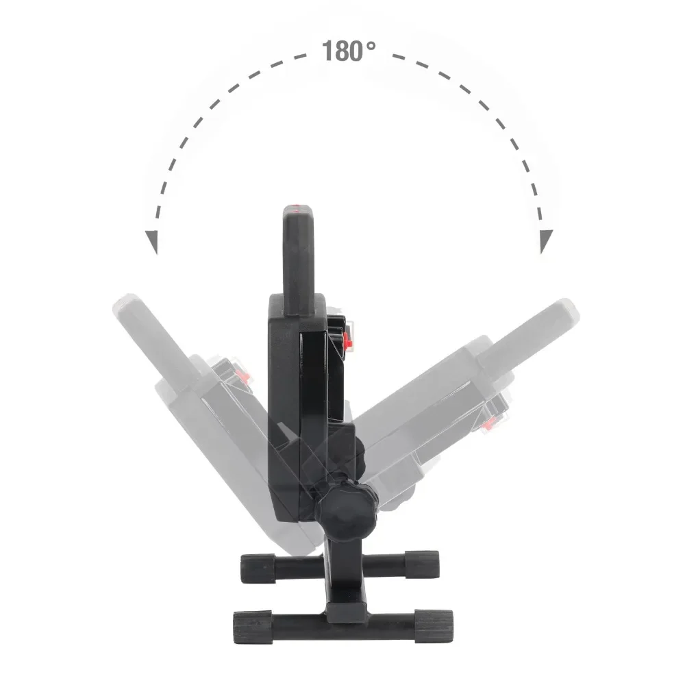 2023  New  1000-Lumen Battery Powered Rechargeable LED Portable Work Light,  Black