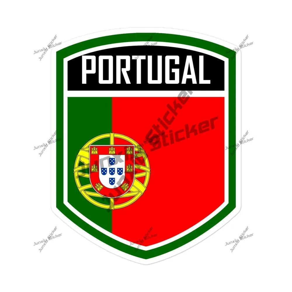 

Portugal Flag Emblem Stickers High-quality Creative Vinyl Decal Perfect For Cars Laptops New Energy The Whole Body Automotive